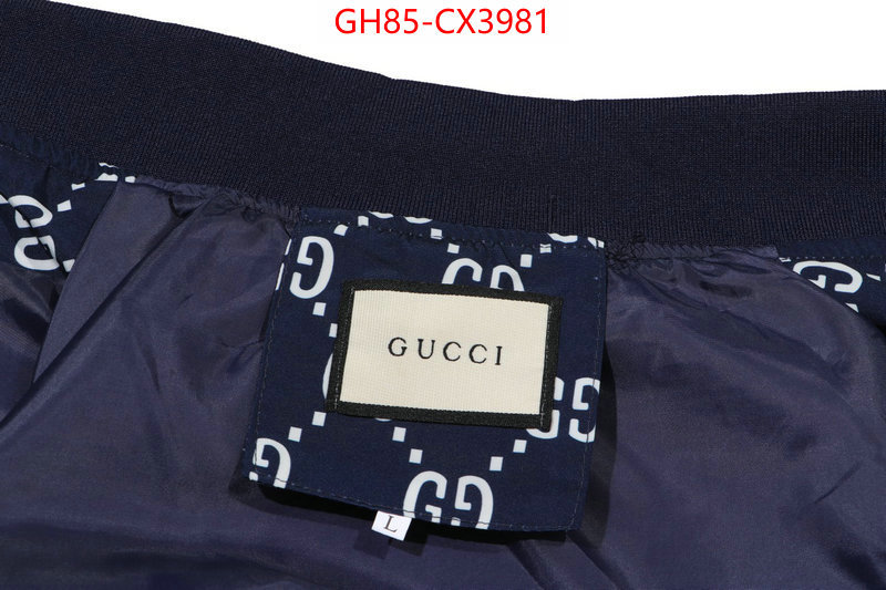 Clothing-Gucci practical and versatile replica designer ID: CX3981 $: 85USD