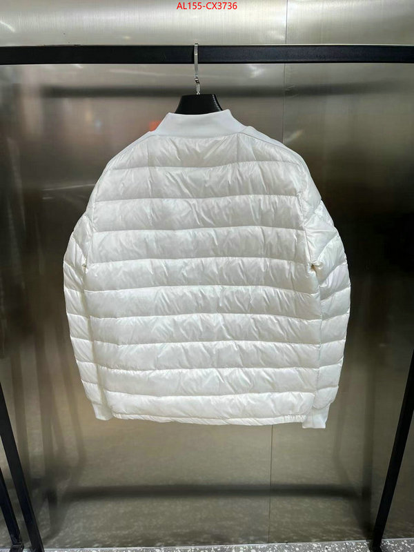 Down jacket Men-Moncler 1:1 replica wholesale ID: CX3736 $: 155USD