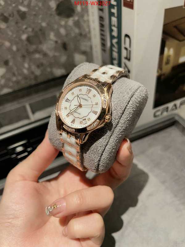 Watch(4A)-Chanel the best designer ID: WX3027 $: 119USD