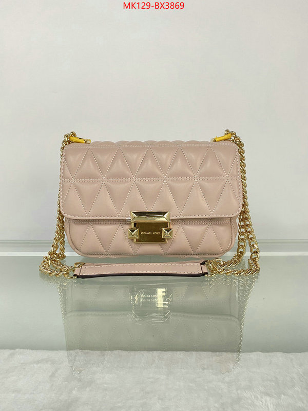 Michael Kors Bags(TOP)-Diagonal- top quality website ID: BX3869 $: 129USD,