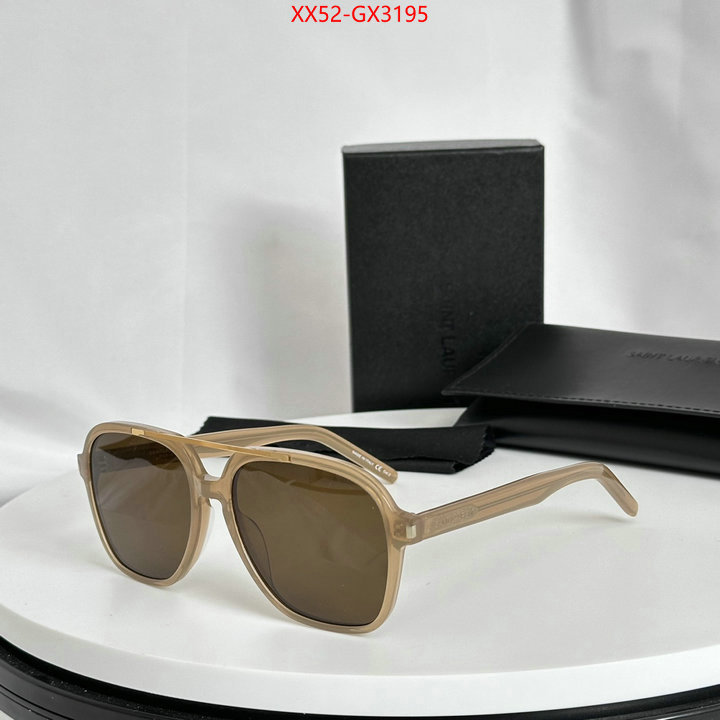 Glasses-YSL practical and versatile replica designer ID: GX3195 $: 52USD