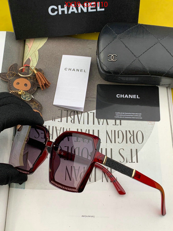 Glasses-Chanel the quality replica ID: GX3110 $: 39USD