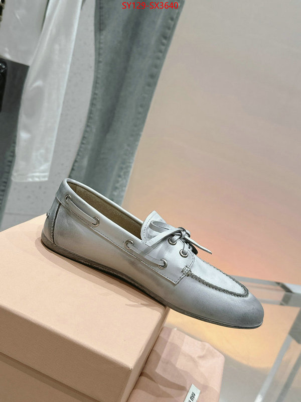 Women Shoes-Miu Miu new 2024 ID: SX3640 $: 129USD