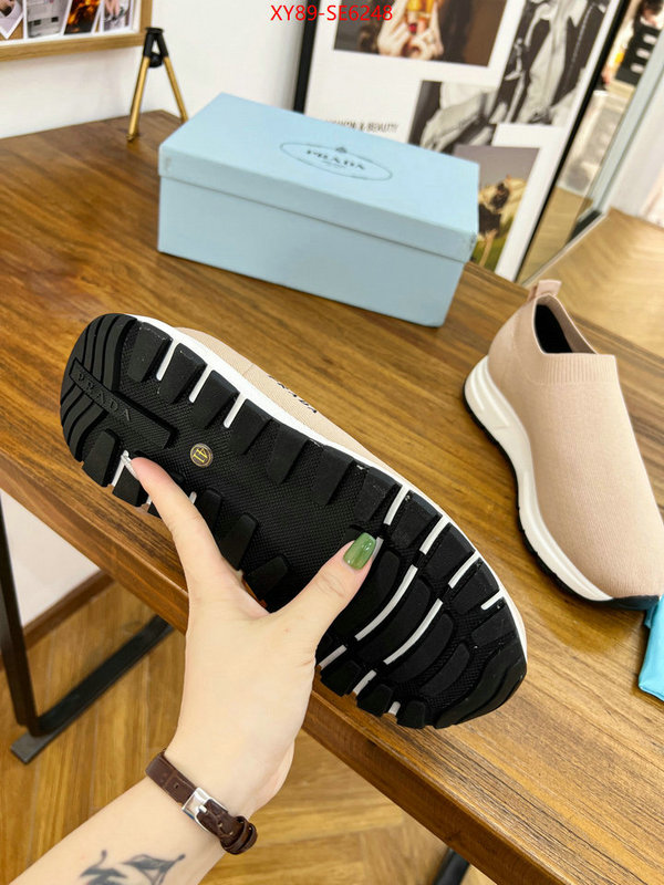 Women Shoes-Prada fake high quality ID: SE6248 $: 89USD