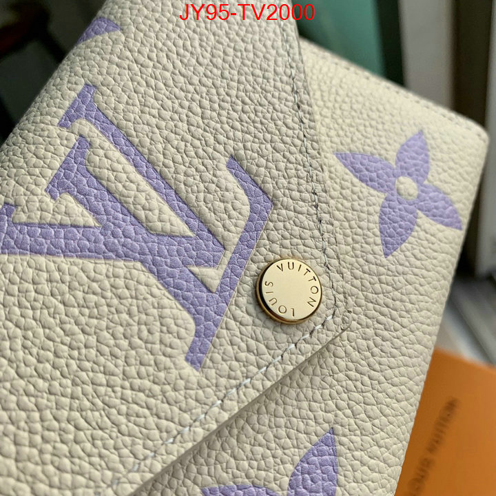 LV Bags(TOP)-Wallet 1:1 replica ID: TV2000 $: 95USD,