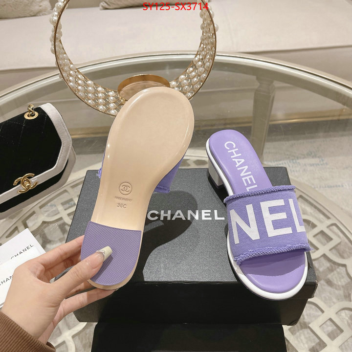 Women Shoes-Chanel wholesale 2024 replica ID: SX3714 $: 125USD