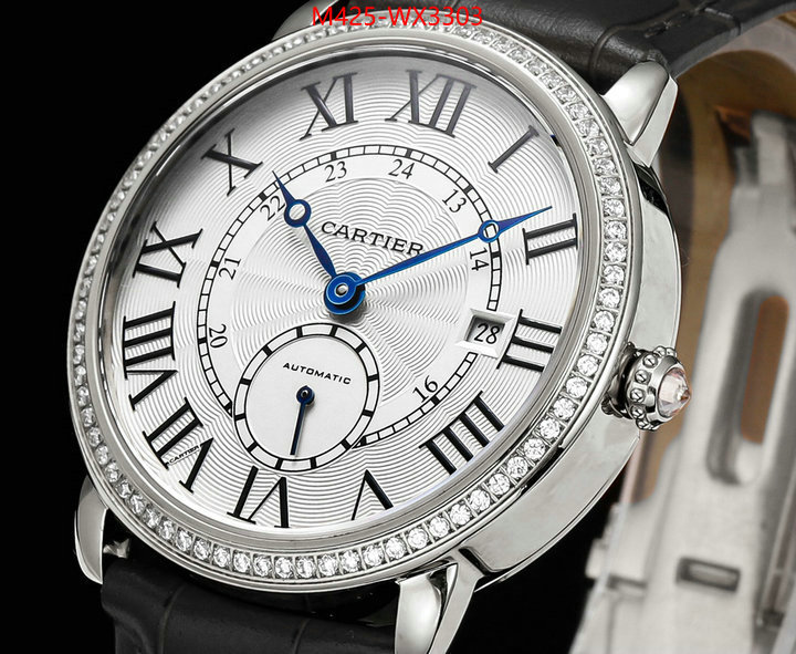 Watch(TOP)-Cartier wholesale replica shop ID: WX3303 $: 425USD