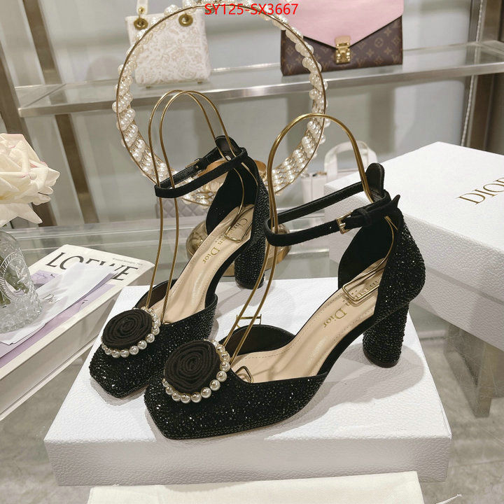 Women Shoes-Dior how to find replica shop ID: SX3667 $: 125USD