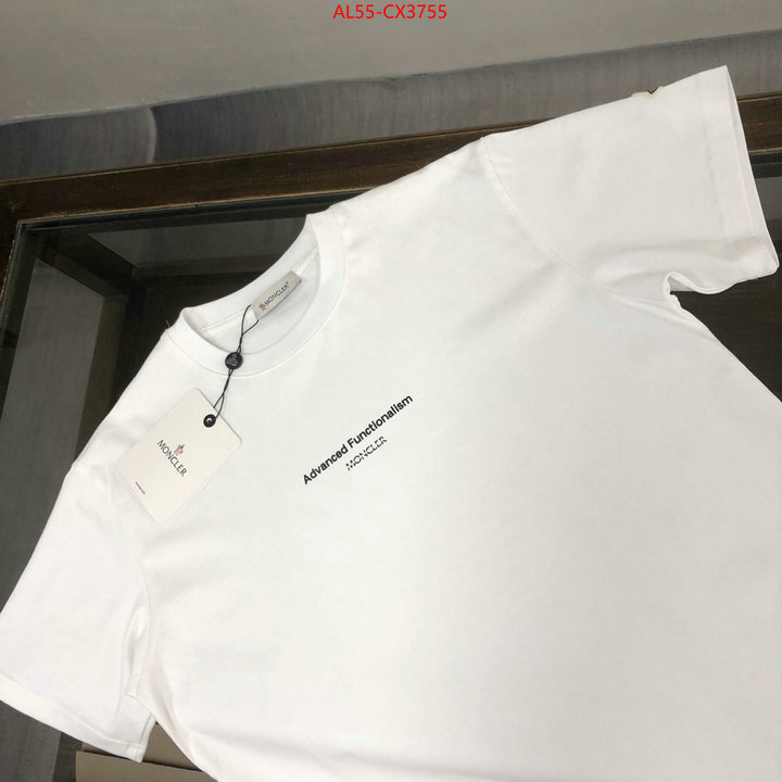 Clothing-Moncler high quality ID: CX3755 $: 55USD