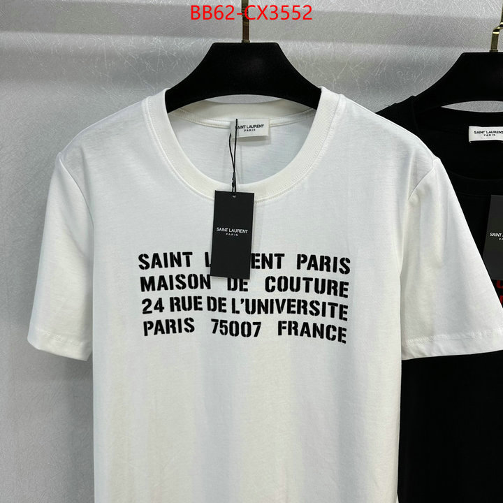 Clothing-YSL top grade ID: CX3552 $: 62USD