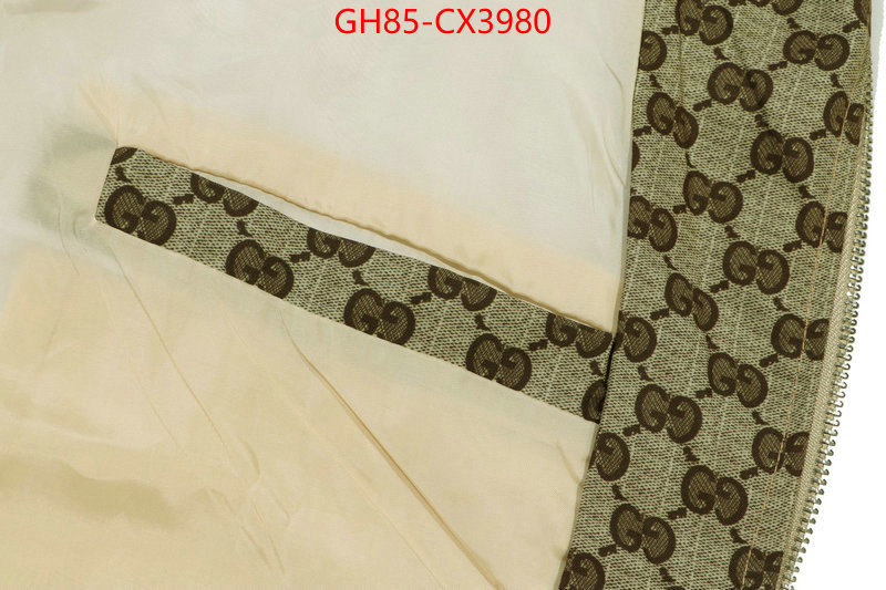 Clothing-Gucci designer replica ID: CX3980 $: 85USD