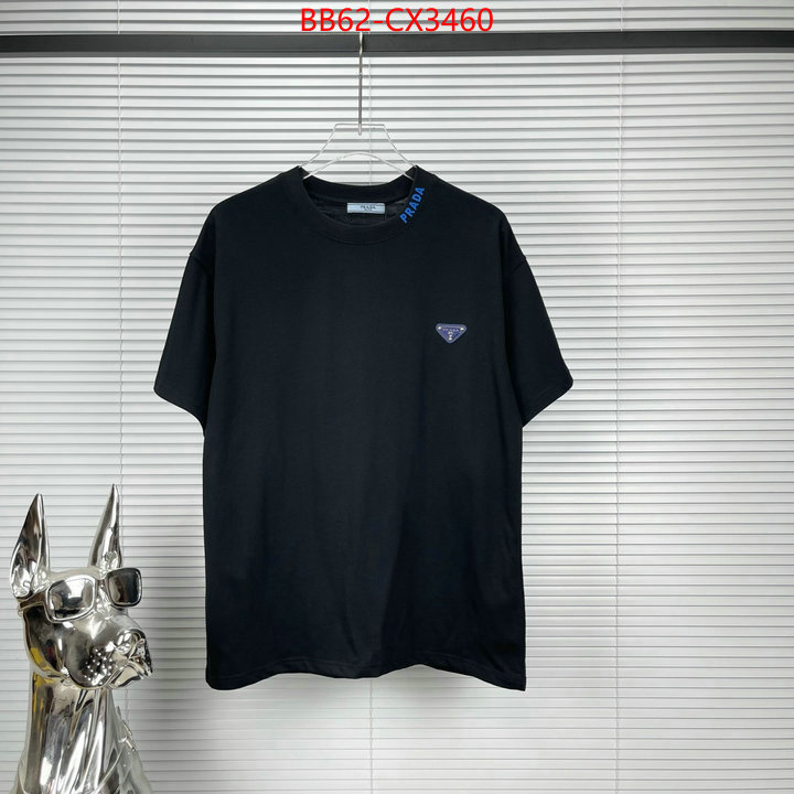 Clothing-Prada top designer replica ID: CX3460 $: 62USD