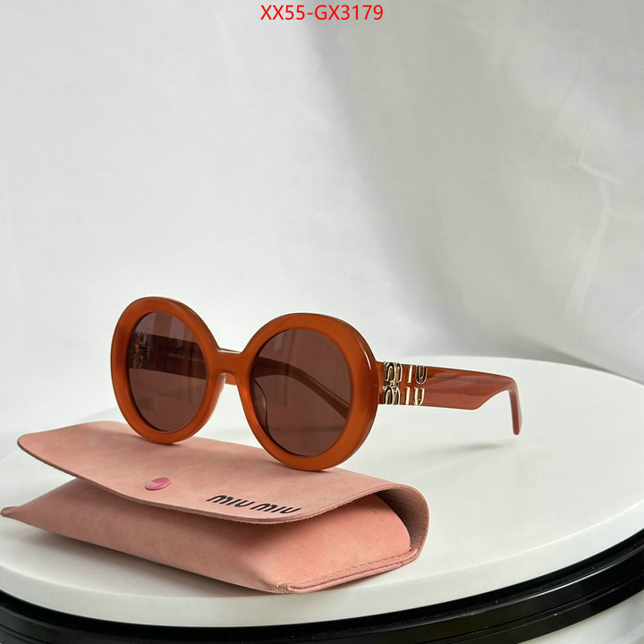 Glasses-Miu Miu best site for replica ID: GX3179 $: 55USD