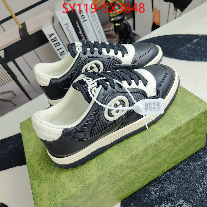 Men Shoes-Gucci best quality replica ID: SX3848 $: 119USD