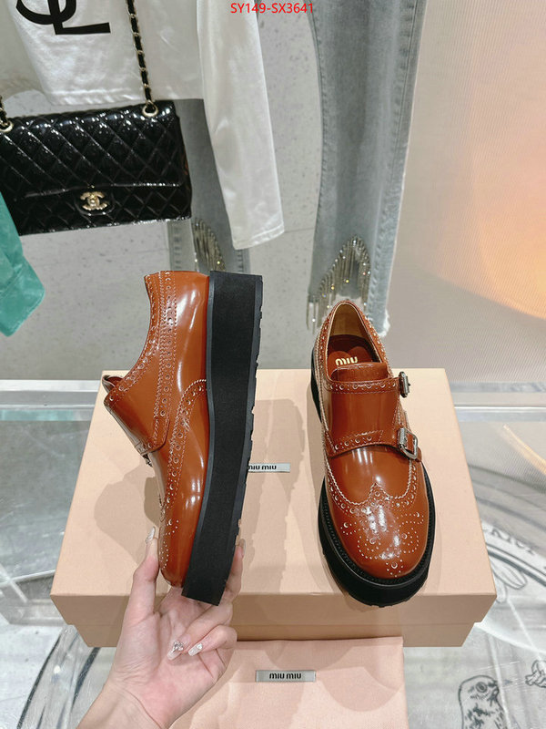 Women Shoes-Miu Miu 2024 replica ID: SX3641 $: 149USD