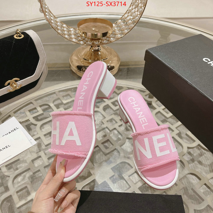 Women Shoes-Chanel wholesale 2024 replica ID: SX3714 $: 125USD