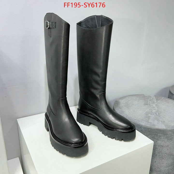 Women Shoes-Boots top 1:1 replica ID: SY6176 $: 195USD