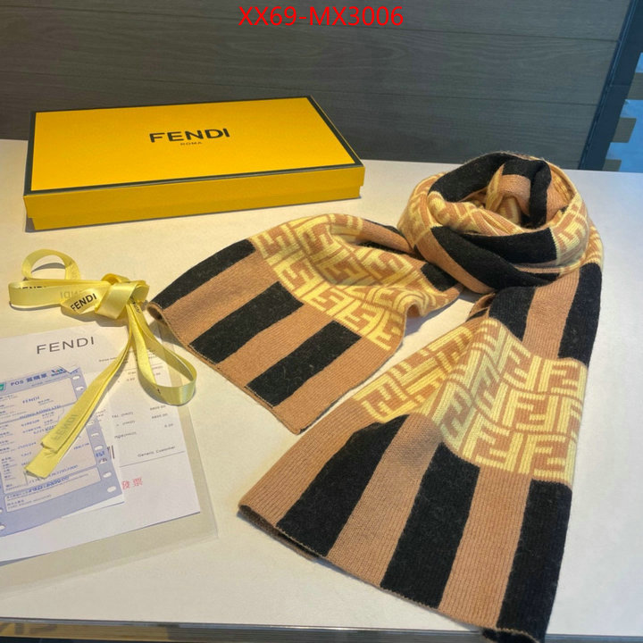 Scarf-Fendi where could you find a great quality designer ID: MX3006 $: 69USD