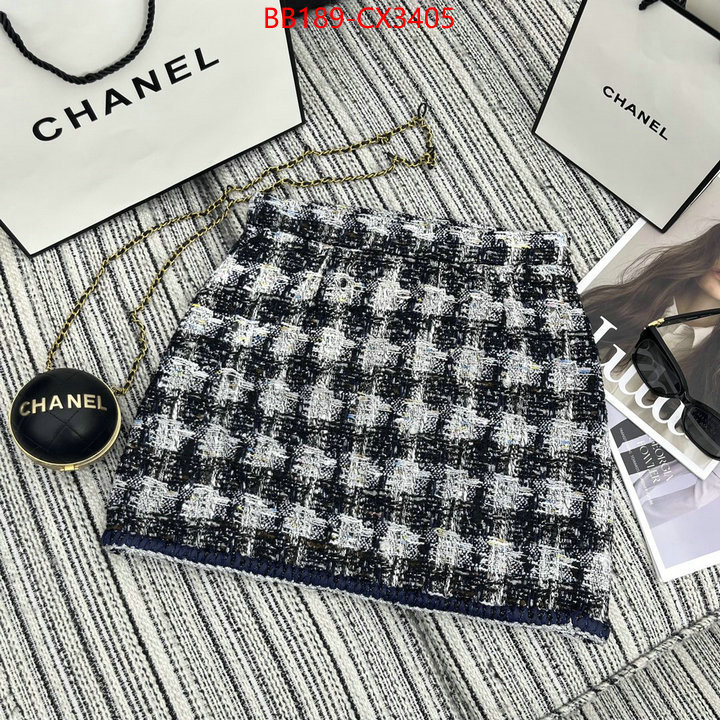 Clothing-Chanel we offer ID: CX3405 $: 189USD