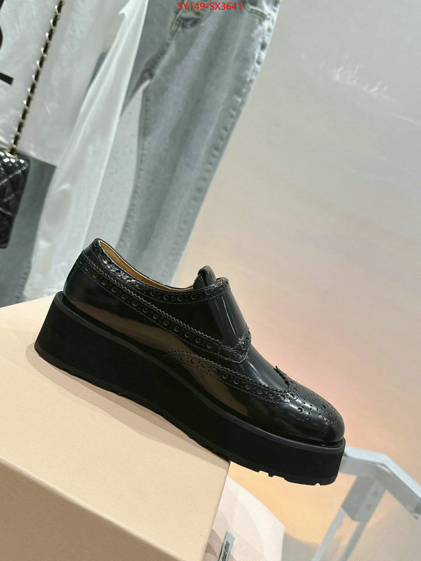 Women Shoes-Miu Miu 2024 replica ID: SX3641 $: 149USD