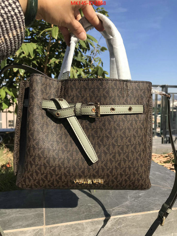 Michael Kors Bags(TOP)-Handbag- designer fashion replica ID: BX3868 $: 145USD,