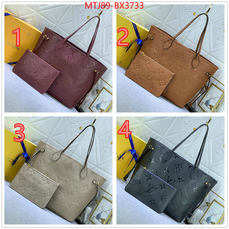 LV Bags(4A)-Neverfull- replica best ID: BX3733 $: 89USD,