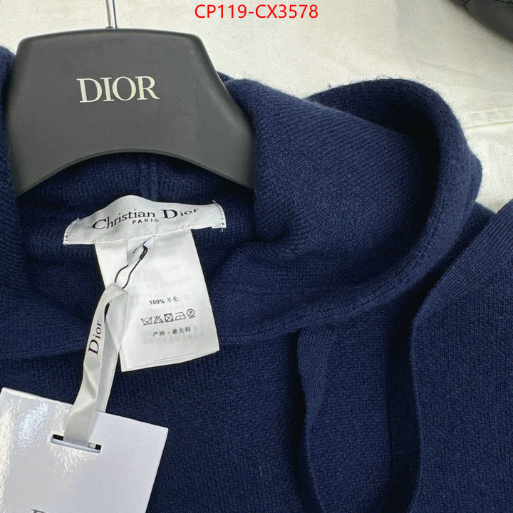 Clothing-Dior knockoff ID: CX3578 $: 119USD