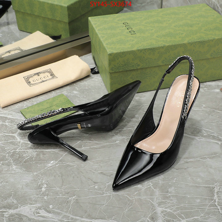 Women Shoes-Gucci how to buy replcia ID: SX3674 $: 145USD