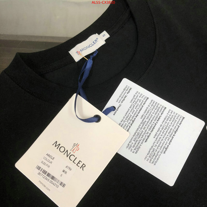 Clothing-Moncler best wholesale replica ID: CX3830 $: 55USD