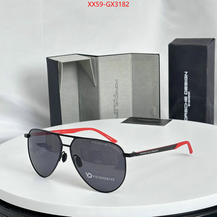 Glasses-Porsche practical and versatile replica designer ID: GX3182 $: 59USD