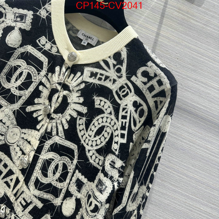 Clothing-Chanel replica designer ID: CV2041 $: 145USD