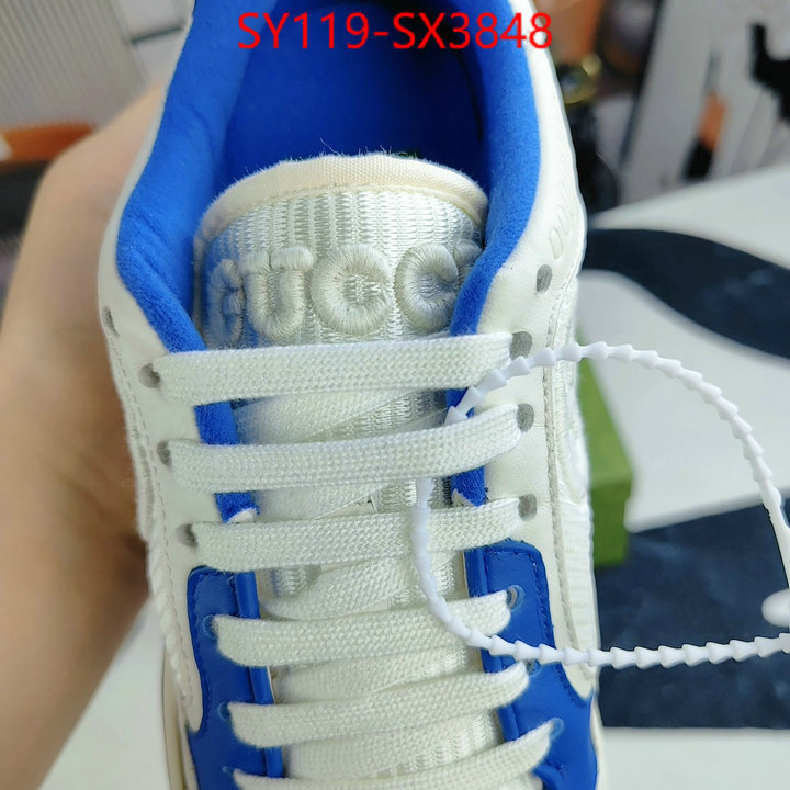 Men Shoes-Gucci best quality replica ID: SX3848 $: 119USD