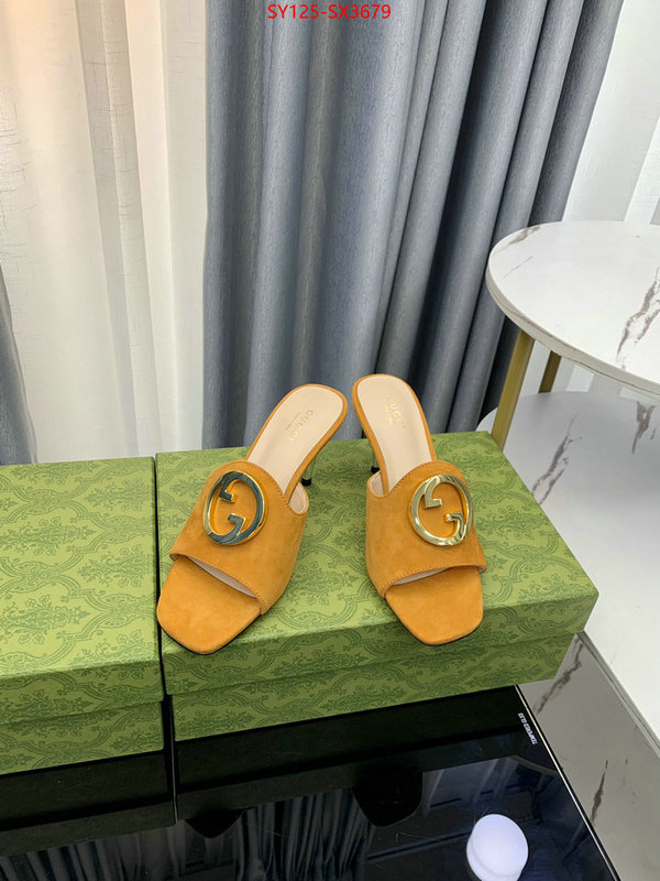 Women Shoes-Gucci best replica quality ID: SX3679 $: 125USD