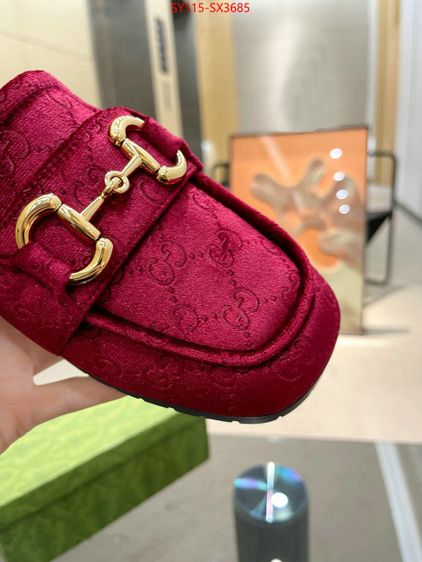 Women Shoes-Gucci the best quality replica ID: SX3685 $: 115USD