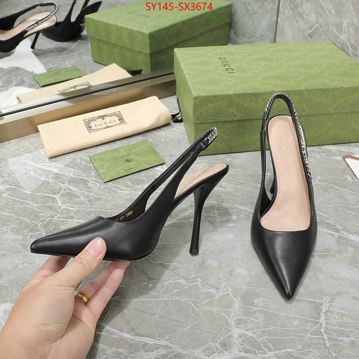 Women Shoes-Gucci how to buy replcia ID: SX3674 $: 145USD