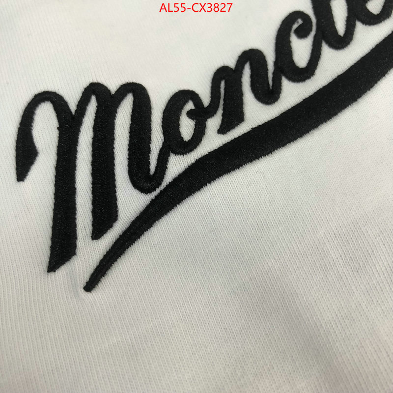 Clothing-Moncler buy high-quality fake ID: CX3827 $: 55USD