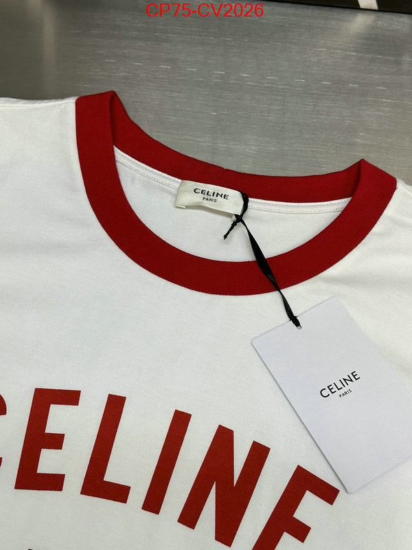 Clothing-Celine shop the best high quality ID: CV2026 $: 75USD