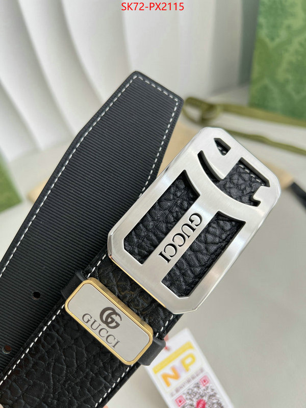 Belts-Gucci 2024 luxury replicas ID: PX2115 $: 72USD