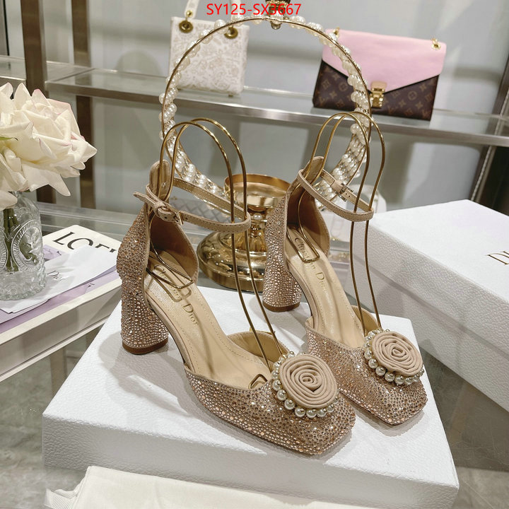 Women Shoes-Dior how to find replica shop ID: SX3667 $: 125USD