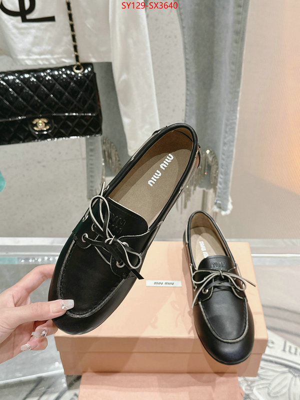 Women Shoes-Miu Miu new 2024 ID: SX3640 $: 129USD