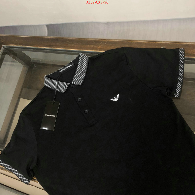 Clothing-Armani outlet 1:1 replica ID: CX3796 $: 59USD