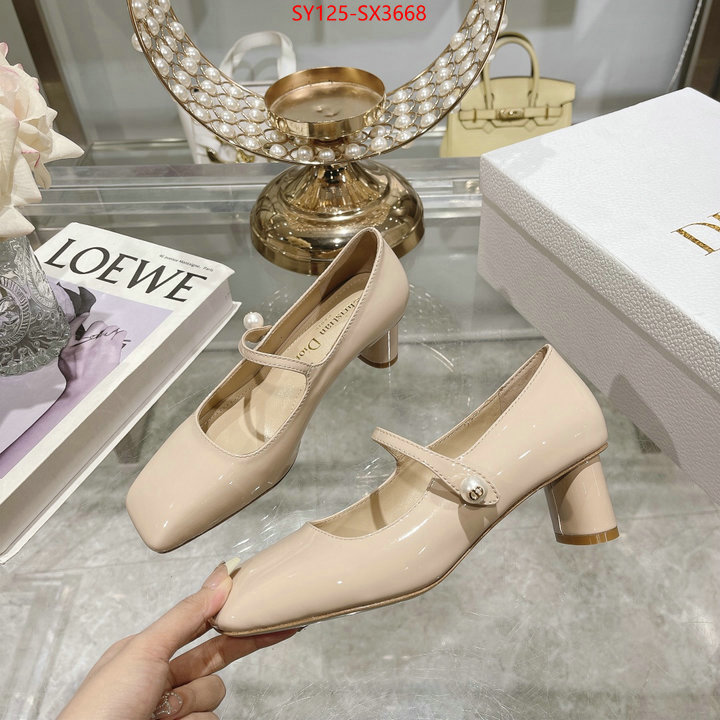 Women Shoes-Dior where can i buy the best quality ID: SX3668 $: 125USD