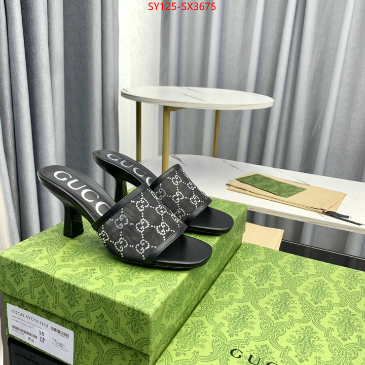Women Shoes-Gucci cheap replica ID: SX3675 $: 125USD