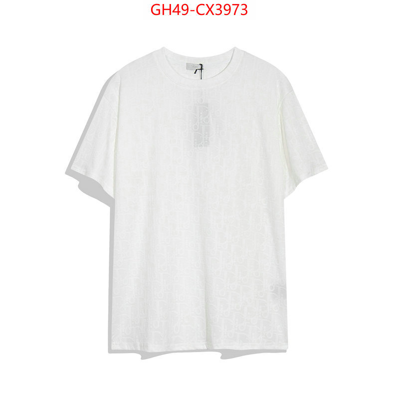 Clothing-Dior fake high quality ID: CX3973 $: 49USD
