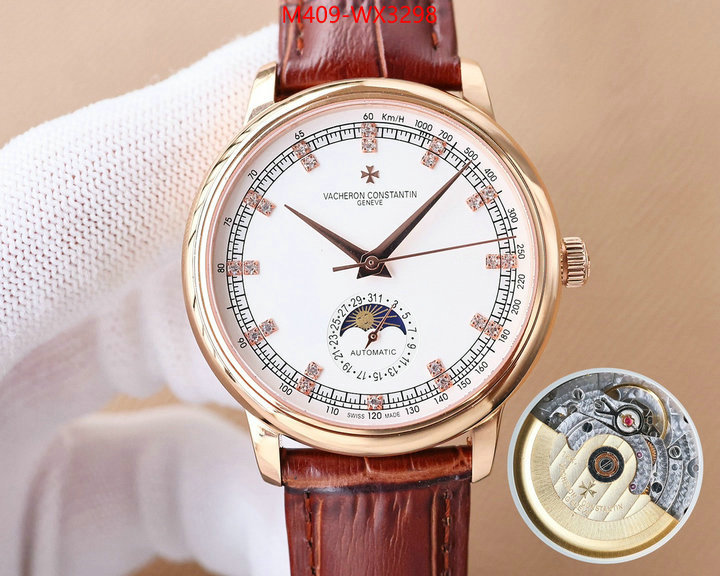 Watch(TOP)-Vacheron Constantin replica 1:1 high quality ID: WX3298 $: 409USD