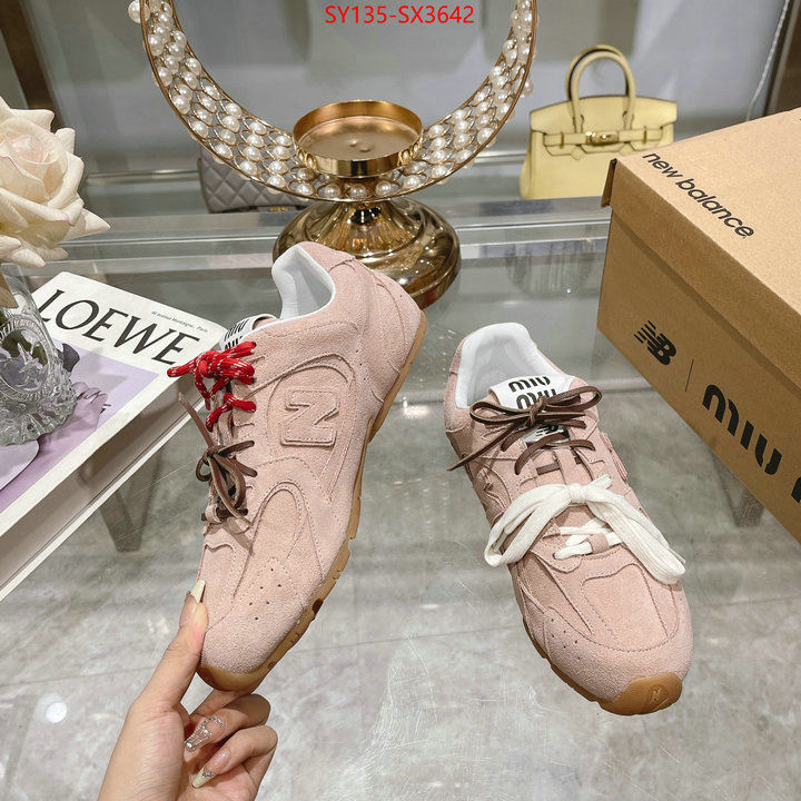 Women Shoes-Miu Miu designer high replica ID: SX3642 $: 135USD