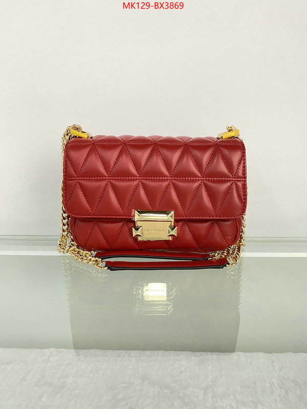 Michael Kors Bags(TOP)-Diagonal- top quality website ID: BX3869 $: 129USD,