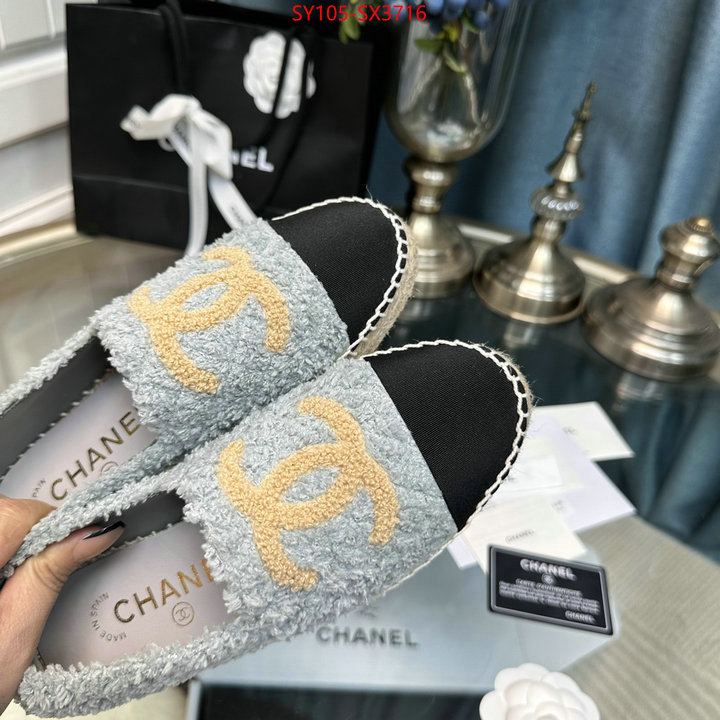 Women Shoes-Chanel can you buy knockoff ID: SX3716 $: 105USD