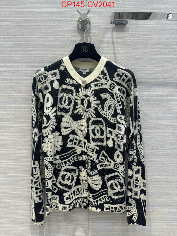 Clothing-Chanel replica designer ID: CV2041 $: 145USD