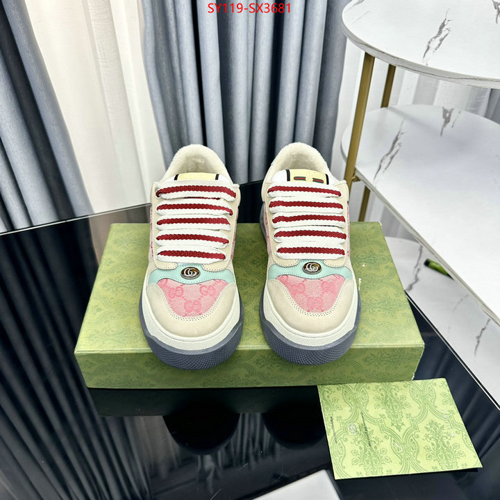 Women Shoes-Gucci aaaaa+ quality replica ID: SX3681 $: 119USD